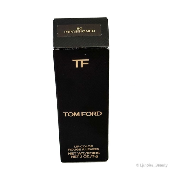 🆕 TOM FORD Lip Color Lipstick in Shade 80 Impassioned NIB - Picture 7 of 9